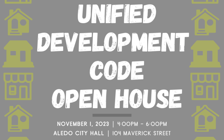 Unified Development Code Open House - November 1, 2023