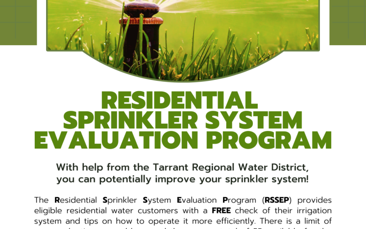 FREE Residential Sprinkler Evaluations - Now Available!